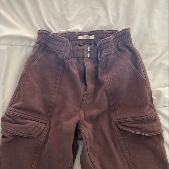 BROWN PACSUN CARGO PANTS - Picture 2 of 5